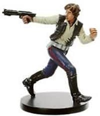 Han Solo, Scoundrel - Bounty Hunters - Star Wars Miniatures card
