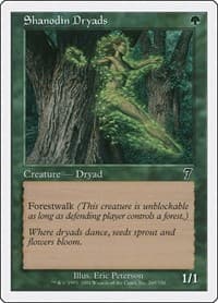 Shanodin Dryads - 7th Edition - Magic: The Gathering card