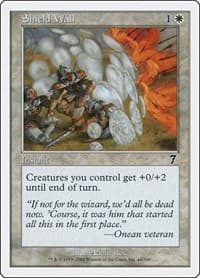 Shield Wall - 7th Edition - Magic: The Gathering card