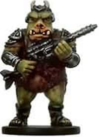 Gamorrean Thug - Bounty Hunters - Star Wars Miniatures card