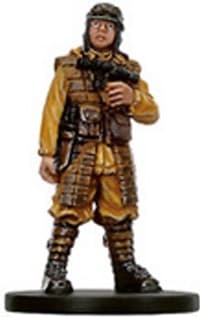 Human Blaster-For-Hire - Bounty Hunters - Star Wars Miniatures card