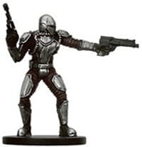 Mandalorian Commander - Bounty Hunters - Star Wars Miniatures card
