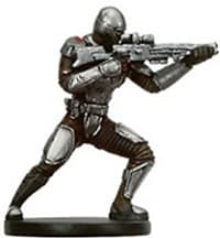 Mandalorian Supercommando - Bounty Hunters - Star Wars Miniatures card