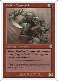 Goblin Commando - Starter 1999 - Magic: The Gathering card