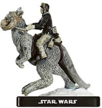 Han Solo on Tauntaun - Alliance & Empire - Star Wars Miniatures card
