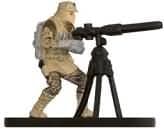 Hoth Trooper with Repeating Blaster Cannon - The Force Unleashed - Star Wars Miniatures card