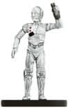 K-3PO - The Force Unleashed - Star Wars Miniatures card