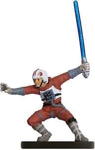 Luke Skywalker, Hoth Pilot Unleashed - The Force Unleashed - Star Wars Miniatures card