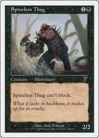 Spineless Thug - 7th Edition - Magic: The Gathering card