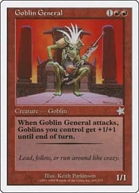 Goblin General - Starter 1999 - Magic: The Gathering card