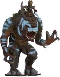 Felucian Warrior on Rancor - The Force Unleashed - Star Wars Miniatures card
