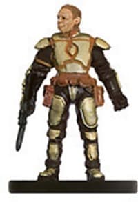 Republic Commando Training Sergeant - Legacy of the Force - Star Wars Miniatures card