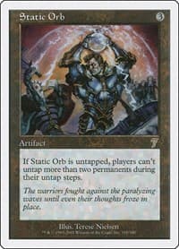 Static Orb - 7th Edition - Magic: The Gathering card