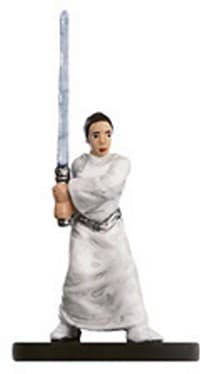 Leia Organa Solo, Jedi Knight - Legacy of the Force - Star Wars Miniatures card