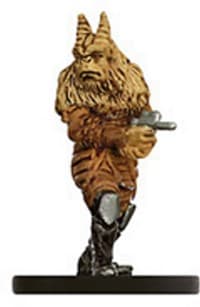 Gotal Mercenary - Legacy of the Force - Star Wars Miniatures card