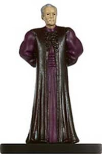Supreme Chancellor Palpatine - Knights of the Old Republic - Star Wars Miniatures card