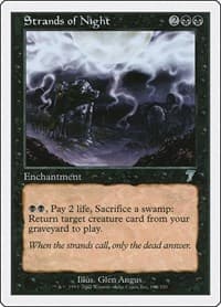 Strands of Night - 7th Edition - Magic: The Gathering card