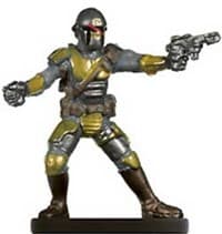 Mandalorian Captain - Knights of the Old Republic - Star Wars Miniatures card