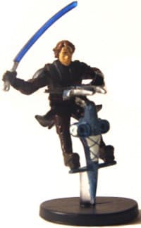 Anakin Skywalker on STAP - The Clone Wars - Star Wars Miniatures card