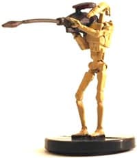 Battle Droid Sniper - The Clone Wars - Star Wars Miniatures card