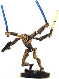 General Grievous, Droid Army Commander - The Clone Wars - Star Wars Miniatures card