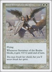 Sustainer of the Realm - 7th Edition - Magic: The Gathering card
