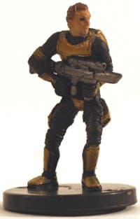 Human Soldier of Fortune - The Clone Wars - Star Wars Miniatures card