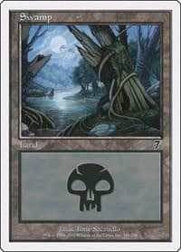 Swamp (349) - 7th Edition - Magic: The Gathering card