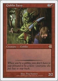 Goblin Hero - Starter 1999 - Magic: The Gathering card