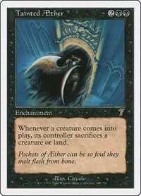 Tainted Aether - 7th Edition - Magic: The Gathering card