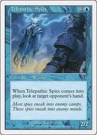 Telepathic Spies - 7th Edition - Magic: The Gathering card