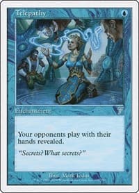 Telepathy - 7th Edition - Magic: The Gathering card
