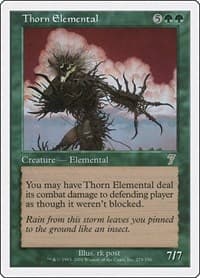 Thorn Elemental - 7th Edition - Magic: The Gathering card