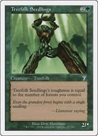 Treefolk Seedlings - 7th Edition - Magic: The Gathering card