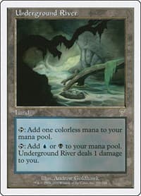 Underground River - 7th Edition - Magic: The Gathering card