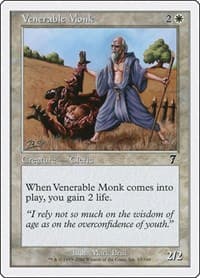 Venerable Monk - 7th Edition - Magic: The Gathering card
