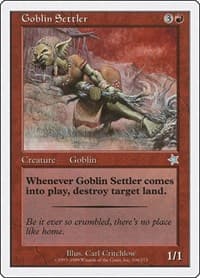 Goblin Settler - Starter 1999 - Magic: The Gathering card