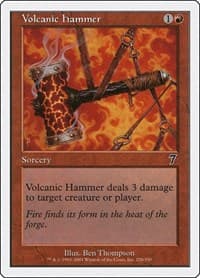Volcanic Hammer - 7th Edition - Magic: The Gathering card