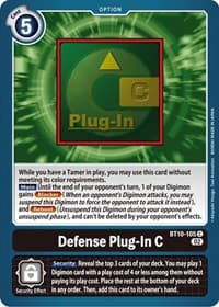 Defense Plug-In C - Xros Encounter - Digimon Card Game card