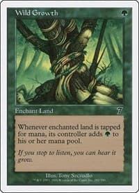 Wild Growth - 7th Edition - Magic: The Gathering card