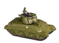 M4A1 Sherman Commander - North Africa - Axis & Allies card