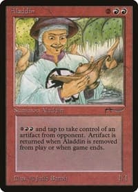 Aladdin - Arabian Nights - Magic: The Gathering card