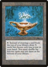 Aladdin's Lamp - Arabian Nights - Magic: The Gathering card
