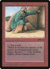 Ali Baba - Arabian Nights - Magic: The Gathering card