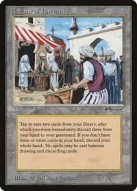 Bazaar of Baghdad - Arabian Nights - Magic: The Gathering card