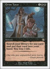 Grim Tutor - Starter 1999 - Magic: The Gathering card