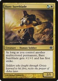 Bant Sureblade - Alara Reborn - Magic: The Gathering card