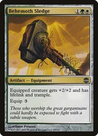 Behemoth Sledge - Alara Reborn - Magic: The Gathering card