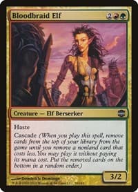 Bloodbraid Elf - Alara Reborn - Magic: The Gathering card