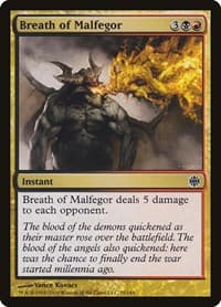 Breath of Malfegor - Alara Reborn - Magic: The Gathering card